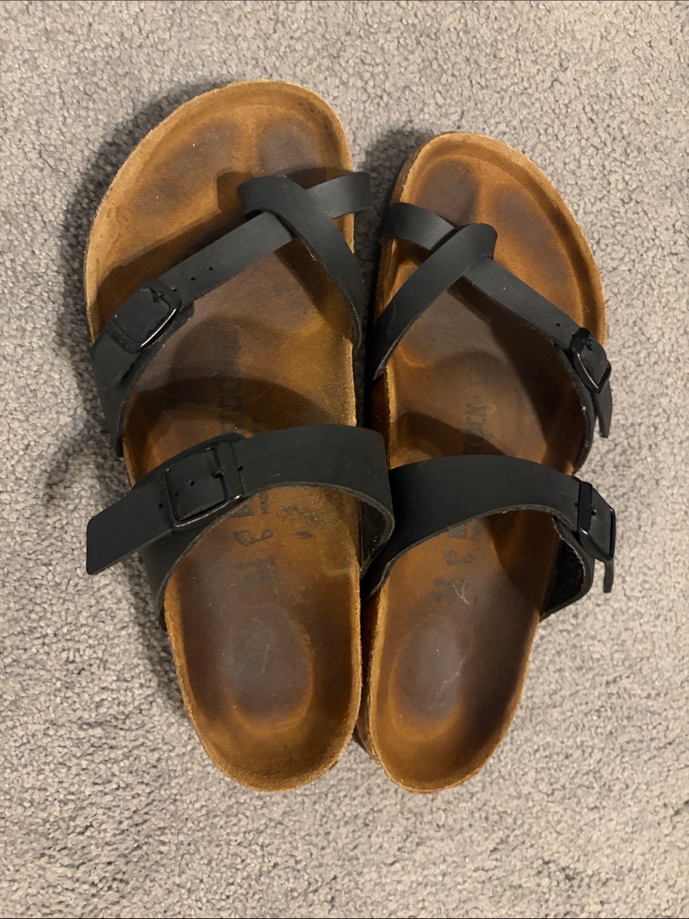 Black womens birks 41